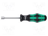 Screwdriver; 6-angles socket; deep; Blade length: 90mm WERA