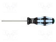 Screwdriver; Torx®; TX25; Blade length: 100mm; Overall len: 205mm WERA