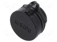 Connector: circular; socket; female; PIN: 16; IP67; SA28; 10A; 500V WEIPU