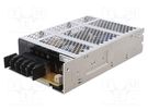 Power supply: switched-mode; for building in; 75W; 15VDC; 5A; 84% OMRON