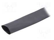 Heat shrink sleeve; glueless; 3: 1; 39mm; black; polyolefine TE Connectivity