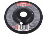 Grinding wheel; 125mm; prominent,with rasp PROLINE