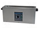 Ultrasonic washer; 480x115x70mm; 40kHz; max.55°C; 230VAC; Plug: EU ULTRON