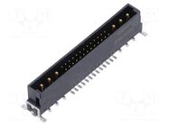 Connector: PCB to PCB; socket; male; PIN: 32(6+26); straight; SMT HARTING