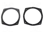 Speaker frame; 165mm; Mercedes,Mitsubishi,Smart; 2pcs. ACV