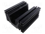 Heatsink: extruded; grilled; black; L: 200mm; W: 176mm; H: 98mm SEIFERT ELECTRONIC