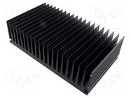 Heatsink: extruded; grilled; black; L: 150mm; W: 265mm; H: 74mm SEIFERT ELECTRONIC