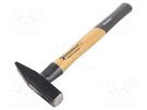 Hammer; 300mm; 300g; wood (hickory); Application: metalworks STAHLWILLE