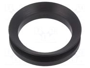 V-ring washer; NBR caoutchouc; Shaft dia: 27÷29mm; L: 7.5mm ORING USZCZELNIENIA TECHNICZNE