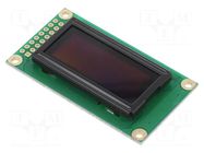Display: OLED; graphical; 1.26"; 50x16; Dim: 58x32x10mm; white; 2x8 RAYSTAR OPTRONICS
