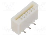 Connector: FFC/FPC; vertical; PIN: 6; Non-ZIF; SMT; Easy-On; 50V 