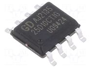IC: FLASH memory; 1MbFLASH; Dual I/O,SPI; 100MHz; 2.7÷3.6V; SOP8 GIGADEVICE