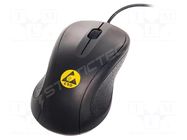 Mouse; ESD,optical,wired; electrically conductive material STATICTEC