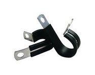 CABLE CLAMP, 6.4MM, STEEL, BLACK