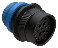 21 POSITION RECEPTACLE, SOCKET, SHELL SIZE 24, REDUCED DIAMETER SEAL (BLUE), SMALL THREAD ADAPTER 86AK2781