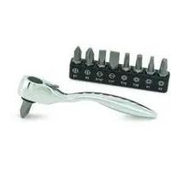 Offset Micro Bit Ratchet with Bits
