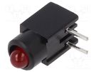 LED; in housing; red; 2.8mm; No.of diodes: 1; 20mA; 60°; 1.2÷4mcd MENTOR