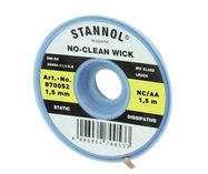 Desoldering wick 1.5mmx1.6m with extra flux Stannol