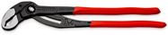 KNIPEX 87 01 400 SB Cobra® XL Pipe Wrench and Water Pump Pliers with non-slip plastic coating grey atramentized 400 mm (self-service card/blister)