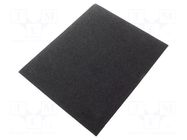 Cleaning cloth: abrasive non-woven; Granularity: 60; 280x230mm PROLINE