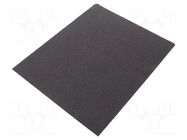Cleaning cloth: abrasive non-woven; Granularity: 80; 280x230mm PROLINE