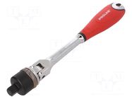 Rattle; with joint,with switch; 305mm; Teeth: 36; 1/2" PROLINE