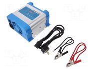 Charger: for rechargeable batteries; 12V; 20A; 25÷200Ah; 300W AZO DIGITAL