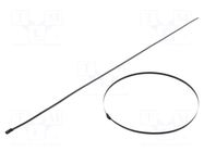 Cable tie; L: 1200mm; W: 7.9mm; acid resistant steel AISI 316 ABB