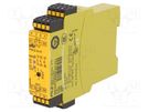 Module: safety relay; PNOZ XV1P C; Usup: 24VDC; IN: 5; OUT: 3; IP40 PILZ