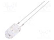 LED; 5mm; yellow; 8400÷10000mcd; 30°; Front: convex; 2.1÷2.6V; 78mW OPTOSUPPLY