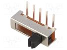 Switch: slide; Pos: 4; 0.35A/30VDC; ON-ON-ON-ON; PCB,THT; -40÷85°C KNITTER-SWITCH