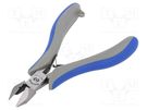 Pliers; side,cutting,miniature; 118mm KING TONY