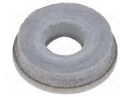 Washer; round; D=11mm; h=4mm; stainless steel; BN 6029 BOSSARD