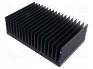 Heatsink: extruded; grilled; black; L: 150mm; W: 233mm; H: 74mm SEIFERT ELECTRONIC