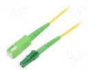 Fiber patch cord; OS2; LC/APC,SC/APC; 3m; Optical fiber: 9/125um LOGILINK