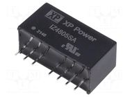 Converter: DC/DC; 3W; Uin: 36÷72VDC; Uout: 5VDC; Iout: 600mA; SIP; THT XP POWER