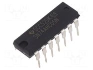 IC: digital; NOT; Ch: 6; CMOS; THT; DIP14; 2÷5.5VDC; -40÷85°C; tube TEXAS INSTRUMENTS