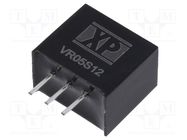 Converter: DC/DC; Uin: 15÷36V; Uout: 12VDC; Iout: 500mA; SIP3; 850kHz XP POWER