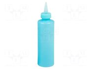 Tool: dosing bottles; blue (bright); polyetylene; 230ml; ESD EUROSTAT GROUP