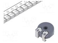 Potentiometer: mounting; single turn,horizontal; 50kΩ; 150mW; SMD PIHER