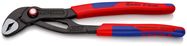 KNIPEX 87 22 250 Cobra® QuickSet High-Tech Water Pump Pliers with slim multi-component grips grey atramentized 250 mm