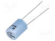 Capacitor: electrolytic; THT; 100uF; 35VDC; Ø8.2x11mm; Pitch: 5mm VISHAY