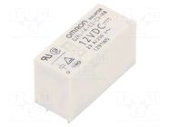 Relay: electromagnetic; SPST-NO; Ucoil: 12VDC; Icontacts max: 16A OMRON Electronic Components