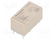 Relay: electromagnetic; SPST-NO + SPST-NC; Ucoil: 12VDC; DSP; 480Ω PANASONIC