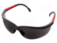 Safety spectacles; Lens: grey; Features: regulated LAHTI PRO