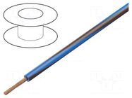 Wire; H05V-K,LgY; stranded; Cu; 1.5mm2; PVC; blue-brown; 300V,500V BQ CABLE