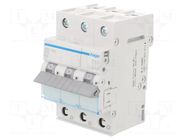 Circuit breaker; 230/400VAC; Inom: 32A; Poles: 3; Charact: B; 6kA HAGER
