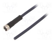 Connection lead; M8; PIN: 3; straight; 10m; plug; 60VAC; 4A; IP69K IGUS