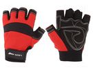 Protective gloves; Size: 9; black-red; microfiber,plastic LAHTI PRO