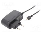 Power supply: switching; mains,plug-in; 5VDC; 2A; 10W; 78.7% ESPE